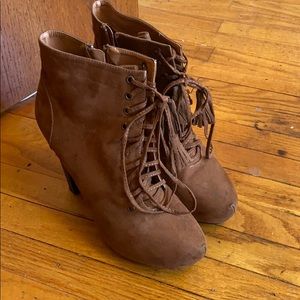 Torrid Camel Heeled Boot